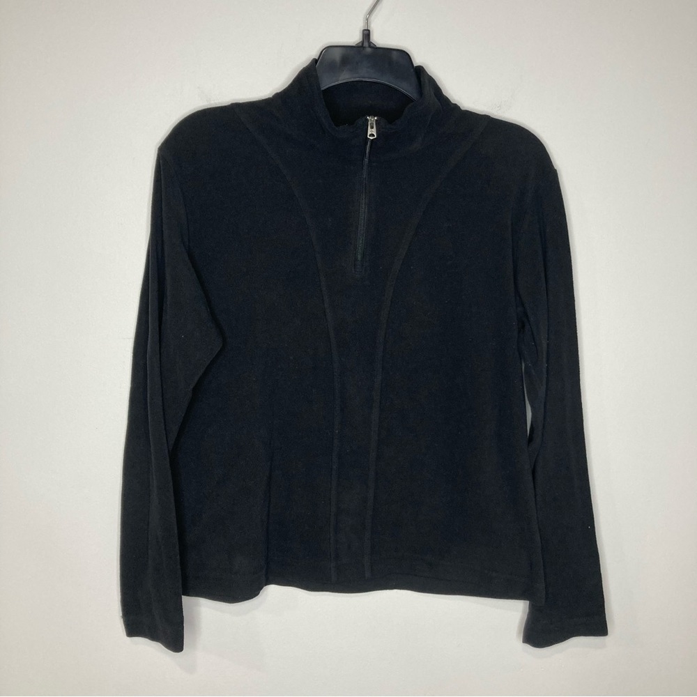 Columbia XCO lightweight quarter zip‎ fleece pullover black size large